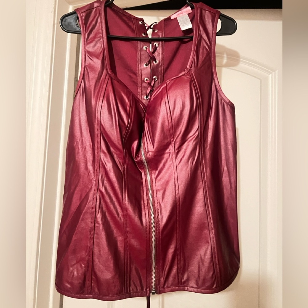Burgundy Corset